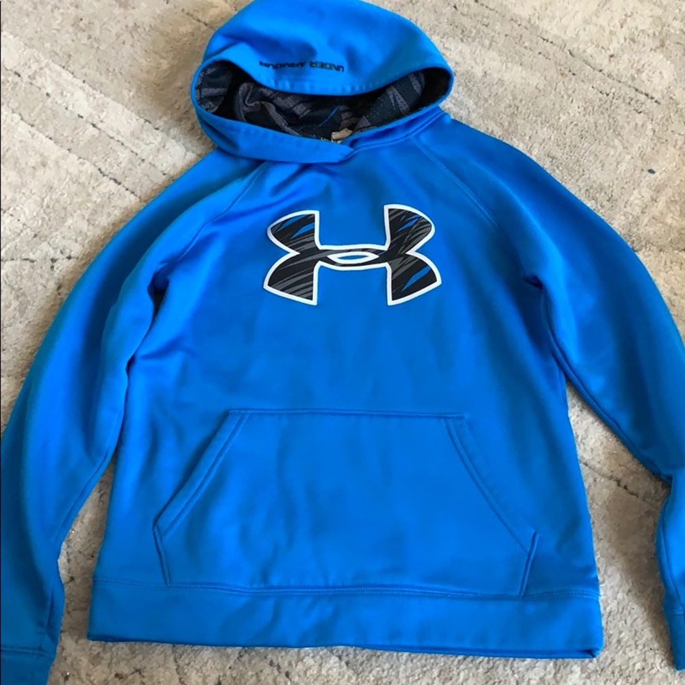 Under armor boys blue sweatshirt